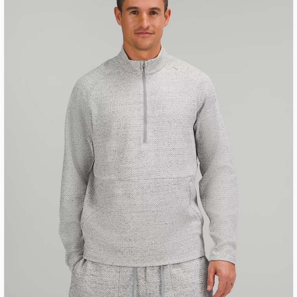Lulu Lemon Mens At Ease Half Zip